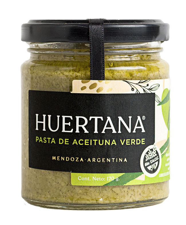 HUERTANA - Pasta de Aceituna Verde - Pack x 7u.