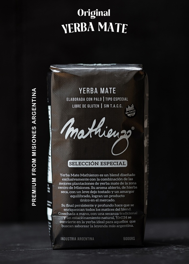 MATHIENZO - Yerba Mate Selección Especial (SIN TACC) 500gr.