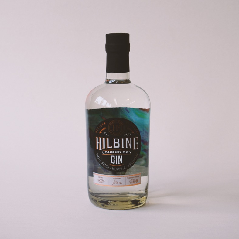 HILBING - Gin London Dry 750cc. - Caja x 6u.