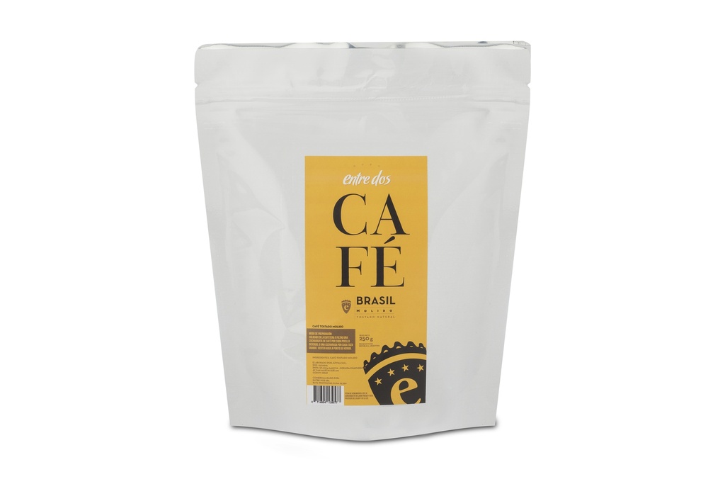 ENTRE DOS - Café Brasil Molido x 250gr. - Pack x 6u.