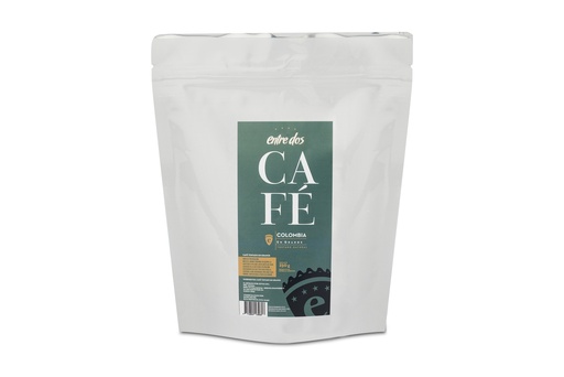 ENTRE DOS - Café Colombia en Granos x 250gr. - Pack x 6u.