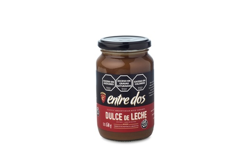 [VENTA] ENTRE DOS - Dulce de Leche 450 gr Vidrio. - Pack x 12 u.