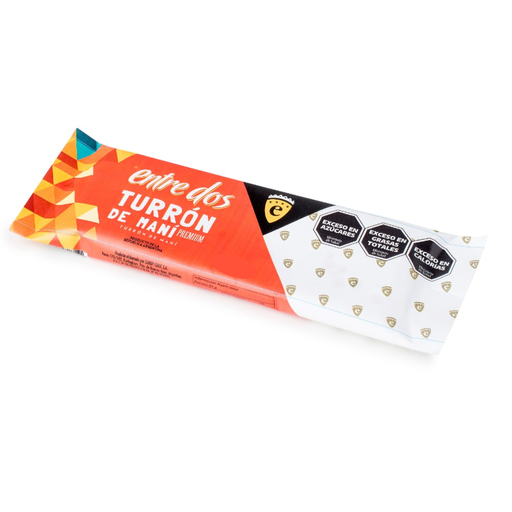 ENTRE DOS - Turrón de Maní x 100gr. - Caja x 30u.