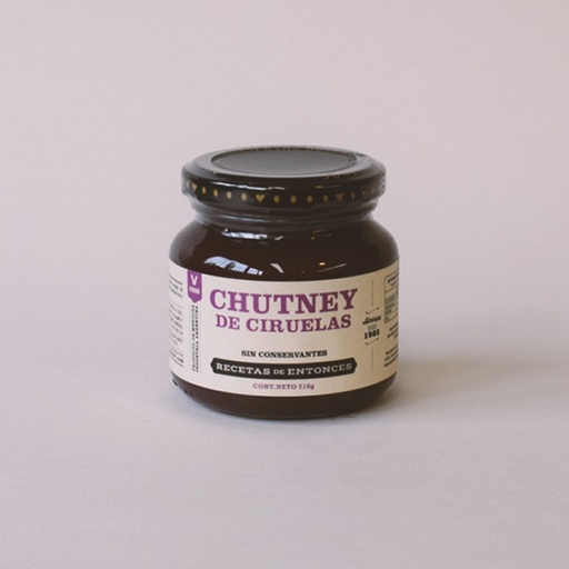 ALCARAZ - Chutney de Ciruelas - Pack x 6u.