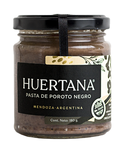 HUERTANA - Pasta de Poroto Negro - Pack x 7u.